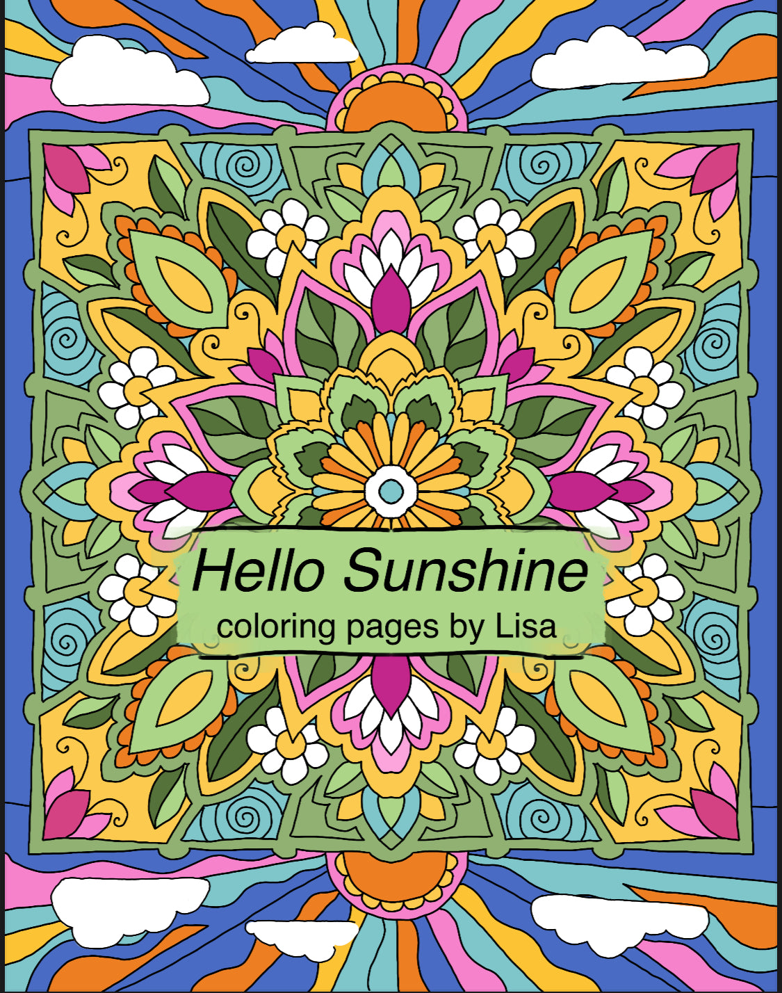 Hello Sunshine - 24 Downloadable Coloring Pages