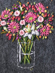 Bouquet in Glass Vase