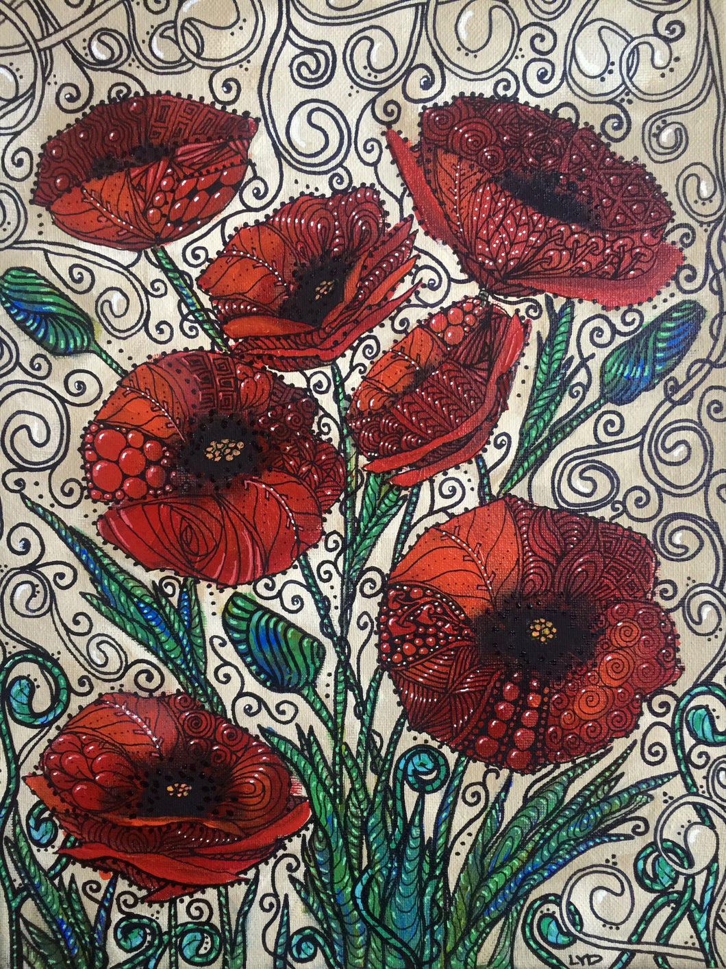 Tangled Poppies