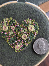 Heart of Roses embroidery