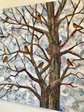 Round of Robins in Old Burr Oak